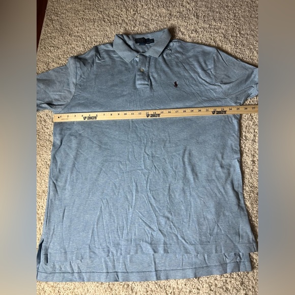 Ralph Lauren Men's Blue Polo Shirt XL - Picture 3 of 5